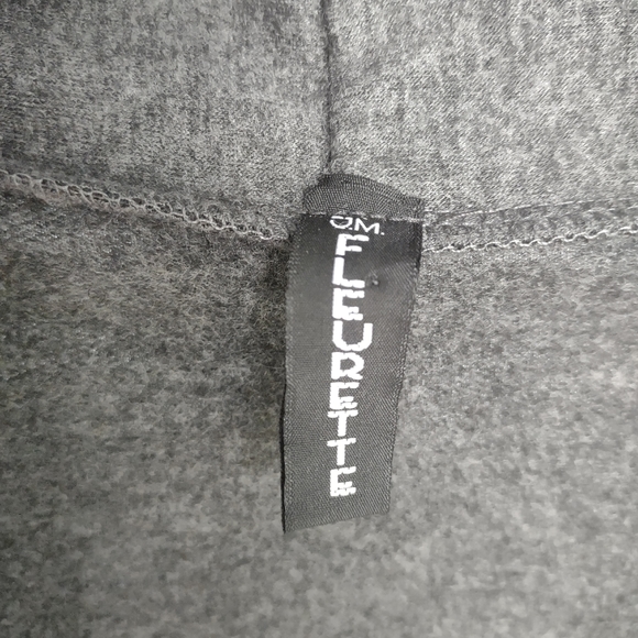 JM Fleurette grey vest - Picture 3 of 3